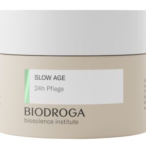 SLOW AGE 24H CARE – Krem 24H spowalniający starzenie dla skóry tłustej, normalnej i mieszanej. Nr.ref. 70228. Opakowanie 50 ml.