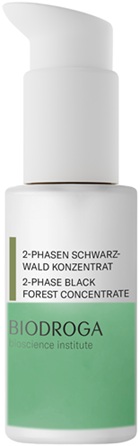 HERO - 2-PHASE BLACK FOREST CONCENTRATE - Nawilżający, kojący i energetyzujący dwufazowy koncentrat do każdego rodzaju skóry. Nr ref. BI70233. Opakowanie 25ml.
